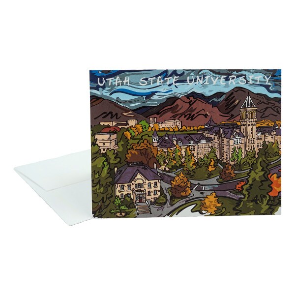 Justin Patten Old Main 10-Pack Note Cards